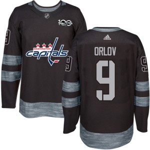 Men's Dmitry Orlov Washington Capitals Authentic 1917-2017 100th Anniversary Jersey - Black