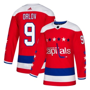 Men's Dmitry Orlov Washington Capitals Authentic Alternate Jersey - Red