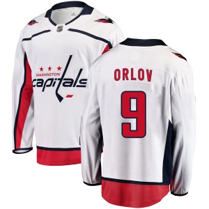 Men's Dmitry Orlov Washington Capitals Breakaway Away Jersey - White