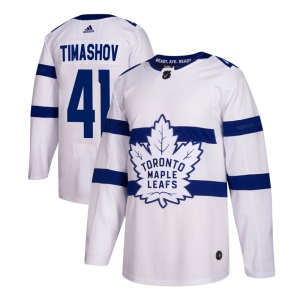 Men's Dmytro Timashov Toronto Maple Leafs Authentic 2018 Stadium Series Jersey - White