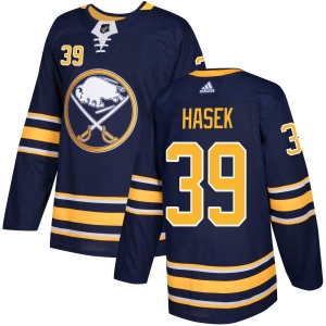 Men's Dominik Hasek Buffalo Sabres Authentic Jersey - Navy