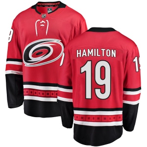 Men's Dougie Hamilton Carolina Hurricanes Breakaway Home Jersey - Red