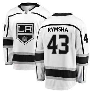 Men's Drake Rymsha Los Angeles Kings Breakaway Away Jersey - White