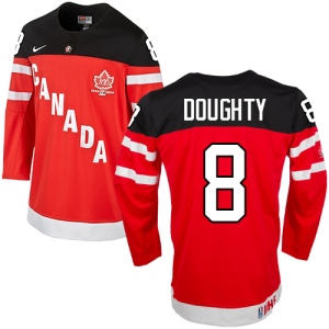 Men's Drew Doughty Team Canada Premier 100th Anniversary Olympic Hockey Jersey - Red