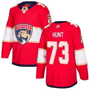 Men's Dryden Hunt Florida Panthers Authentic Home Jersey - Red