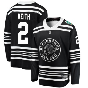 Men's Duncan Keith Chicago Blackhawks 2019 Winter Classic Breakaway Jersey - Black