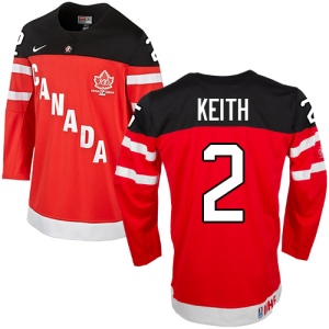 Men's Duncan Keith Team Canada Premier 100th Anniversary Olympic Hockey Jersey - Red