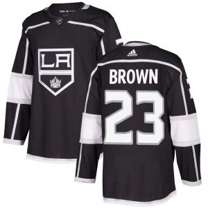 Men's Dustin Brown Los Angeles Kings Authentic Jersey - Black