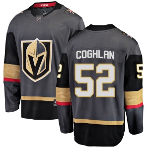 Men's Dylan Coghlan Vegas Golden Knights Breakaway Black Home Jersey - Gold