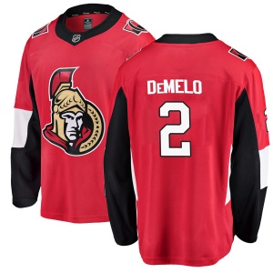 Men's Dylan DeMelo Ottawa Senators Breakaway Home Jersey - Red