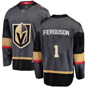 Men's Dylan Ferguson Vegas Golden Knights Breakaway Black Home Jersey - Gold