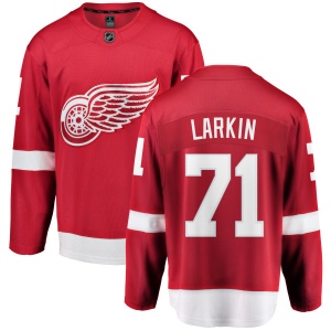 Men's Dylan Larkin Detroit Red Wings Home Breakaway Jersey - Red