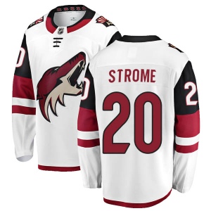 Men's Dylan Strome Arizona Coyotes Authentic Away Jersey - White