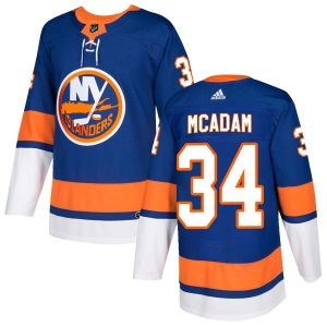 Men's Eamon McAdam New York Islanders Authentic Home Jersey - Royal