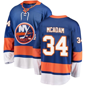 Men's Eamon McAdam New York Islanders Breakaway Home Jersey - Blue