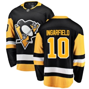 Men's Earl Ingarfield Pittsburgh Penguins Breakaway Home Jersey - Black