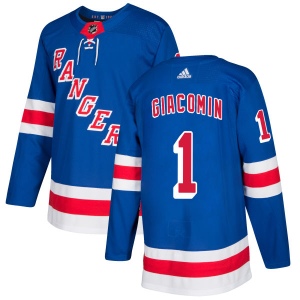 Men's Eddie Giacomin New York Rangers Authentic Jersey - Royal