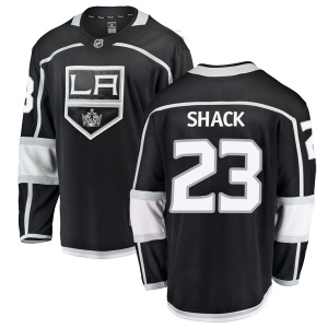 Men's Eddie Shack Los Angeles Kings Breakaway Home Jersey - Black