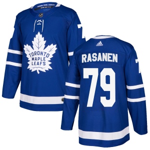 Men's Eemeli Rasanen Toronto Maple Leafs Authentic Home Jersey - Blue