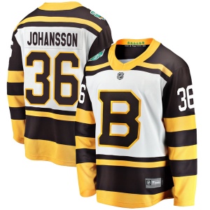 Men's Emil Johansson Boston Bruins 2019 Winter Classic Breakaway Jersey - White