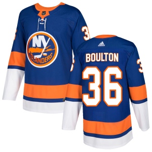 Men's Eric Boulton New York Islanders Authentic Home Jersey - Royal