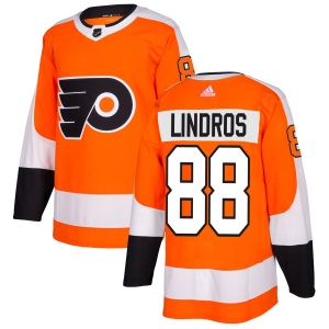 Men's Eric Lindros Philadelphia Flyers Authentic Jersey - Orange