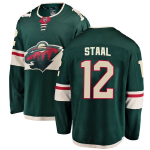 Men's Eric Staal Minnesota Wild Breakaway Home Jersey - Green