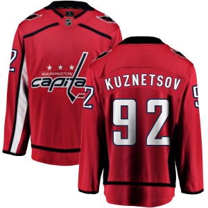 Men's Evgeny Kuznetsov Washington Capitals Home Breakaway Jersey - Red