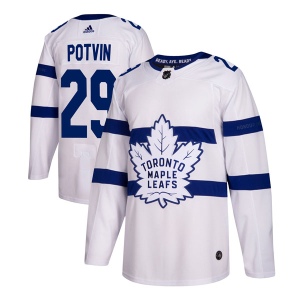 Men's Felix Potvin Toronto Maple Leafs Authentic 2018 Stadium Series Jersey - White