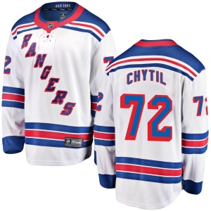 Men's Filip Chytil New York Rangers Breakaway Away Jersey - White