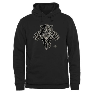 Men's Florida Panthers Rink Warrior Pullover Hoodie - Black