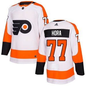 Men's Frank Hora Philadelphia Flyers Authentic Jersey - White