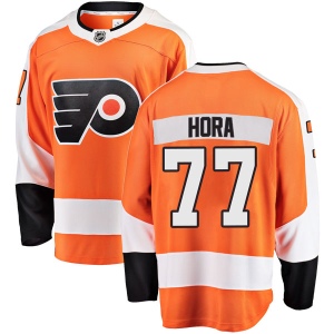 Men's Frank Hora Philadelphia Flyers Breakaway Home Jersey - Orange