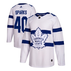 Men's Garret Sparks Toronto Maple Leafs Authentic 2018 Stadium Series Jersey - White