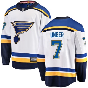 Men's Garry Unger St. Louis Blues Breakaway Away Jersey - White