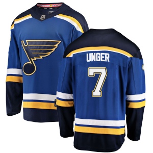 Men's Garry Unger St. Louis Blues Breakaway Home Jersey - Blue