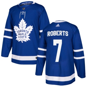 Men's Gary Roberts Toronto Maple Leafs Authentic Home Jersey - Blue