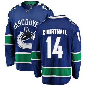 Men's Geoff Courtnall Vancouver Canucks Breakaway Home Jersey - Blue