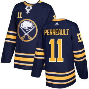 Men's Gilbert Perreault Buffalo Sabres Authentic Jersey - Navy