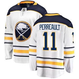 Men's Gilbert Perreault Buffalo Sabres Breakaway Away Jersey - White