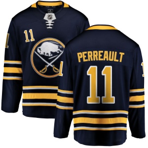 Men's Gilbert Perreault Buffalo Sabres Home Breakaway Jersey - Blue