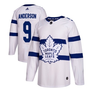 Men's Glenn Anderson Toronto Maple Leafs Authentic 2018 Stadium Series Jersey - White