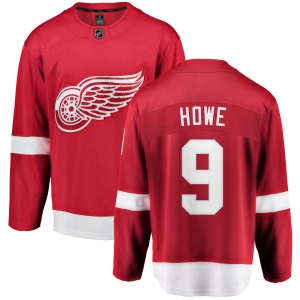 Men's Gordie Howe Detroit Red Wings Home Breakaway Jersey - Red