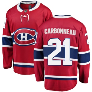 Men's Guy Carbonneau Montreal Canadiens Breakaway Home Jersey - Red