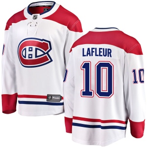 Men's Guy Lafleur Montreal Canadiens Breakaway Away Jersey - White