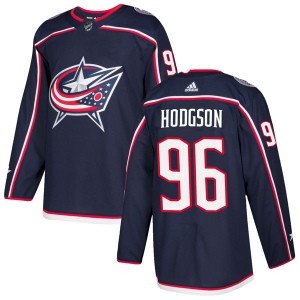 Men's Hayden Hodgson Columbus Blue Jackets Authentic Home Jersey - Navy