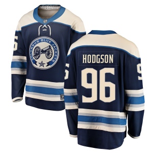 Men's Hayden Hodgson Columbus Blue Jackets Breakaway Alternate Jersey - Blue