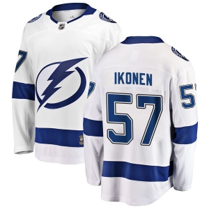 Men's Henri Ikonen Tampa Bay Lightning Breakaway Away Jersey - White