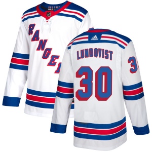 Men's Henrik Lundqvist New York Rangers Authentic Jersey - White