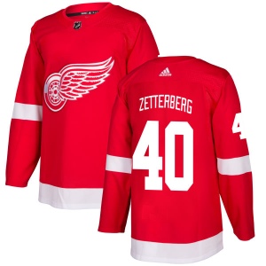 Men's Henrik Zetterberg Detroit Red Wings Authentic Jersey - Red